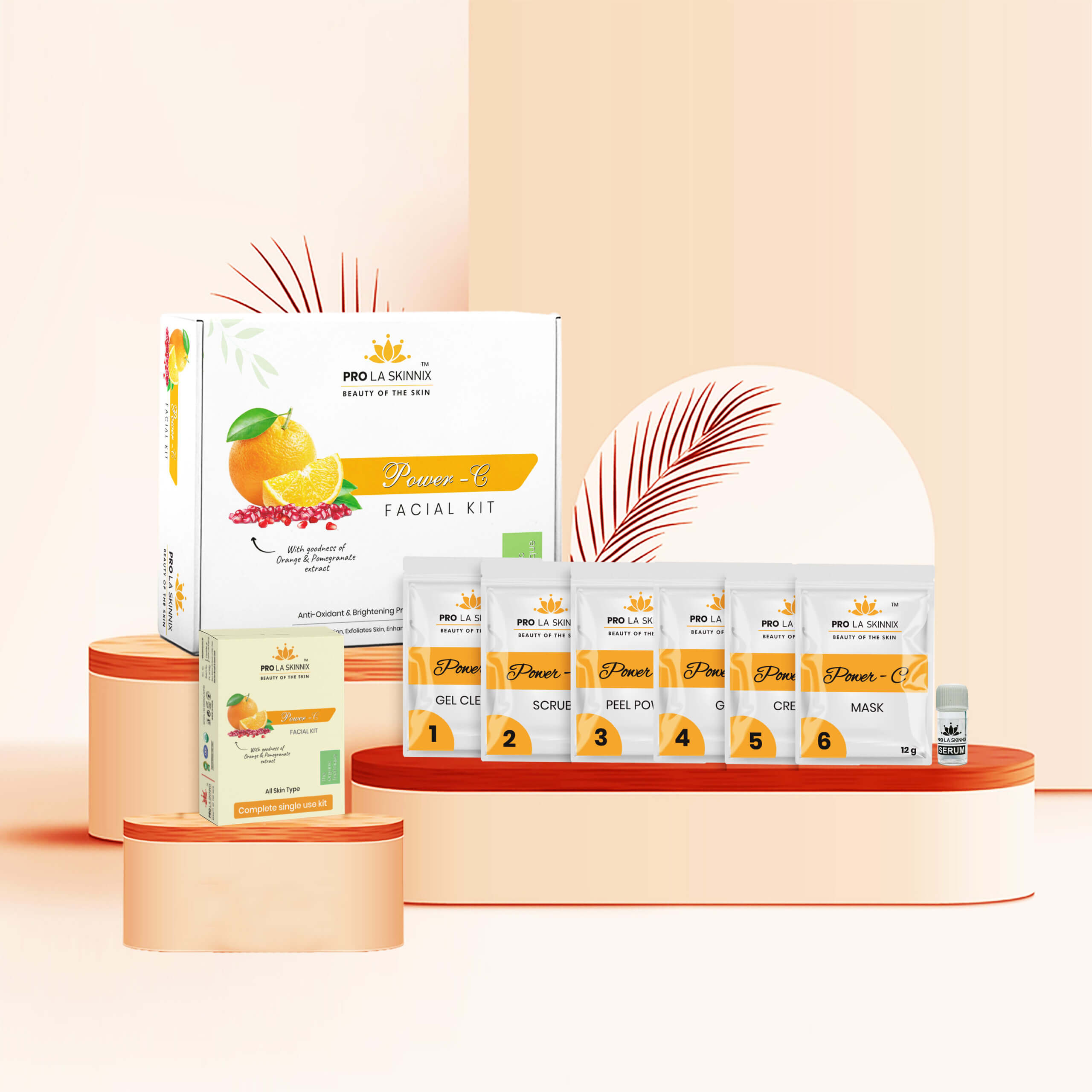 Power C Facial Kit (432GM + 18ML)